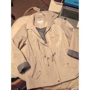 New charter club petite small rain coat